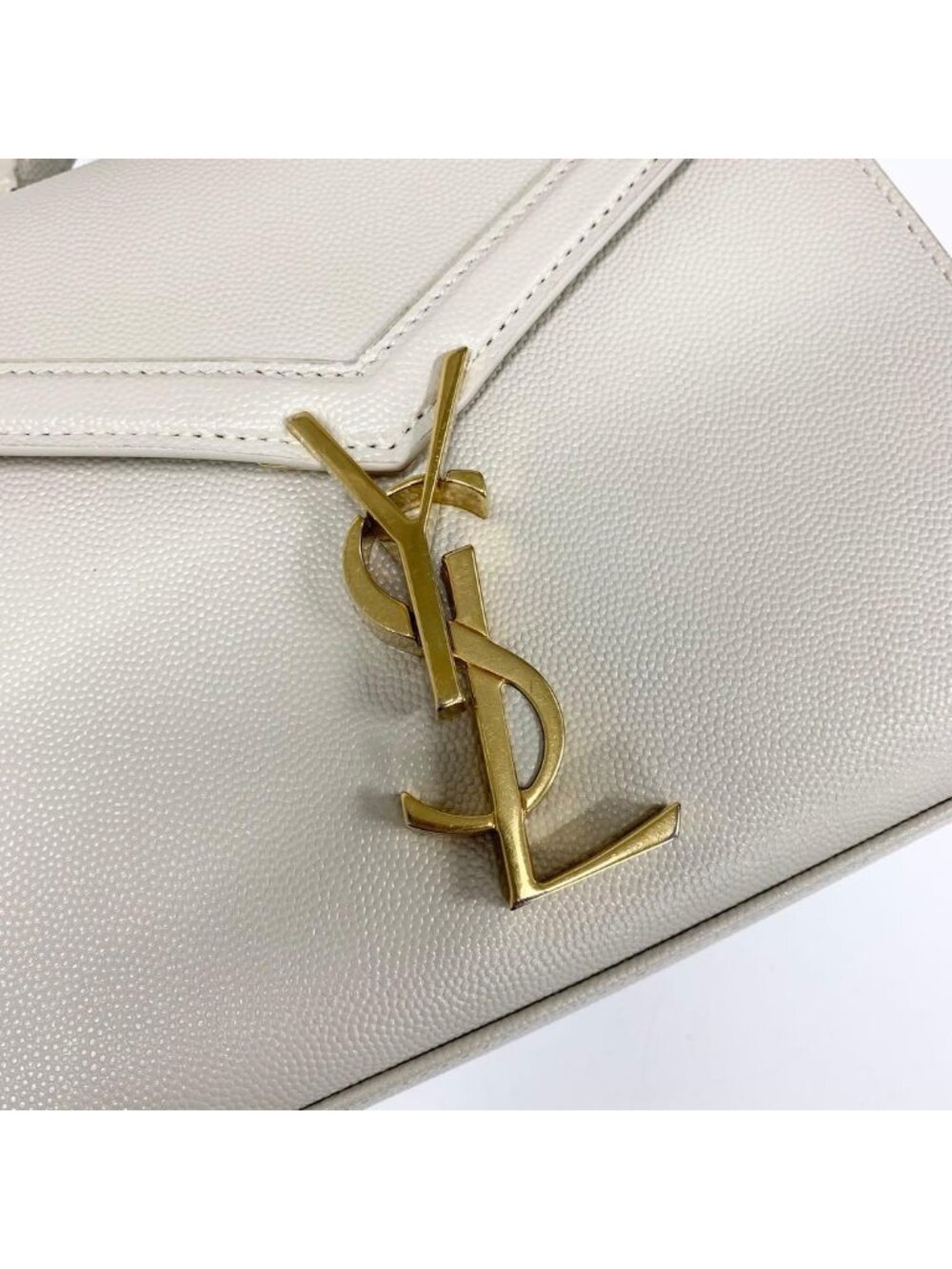 Saint Laurent Cassandra Logo 2-Way Shoulder Bag - Picture 9 of 10